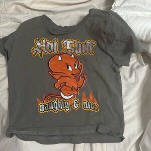 Hot Stuff Devil Cropped T